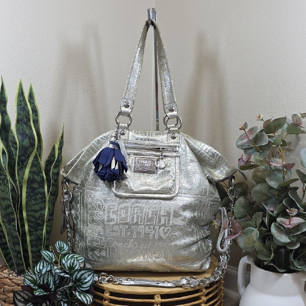 Coach RARE Poppy Storypatch Collectible XL